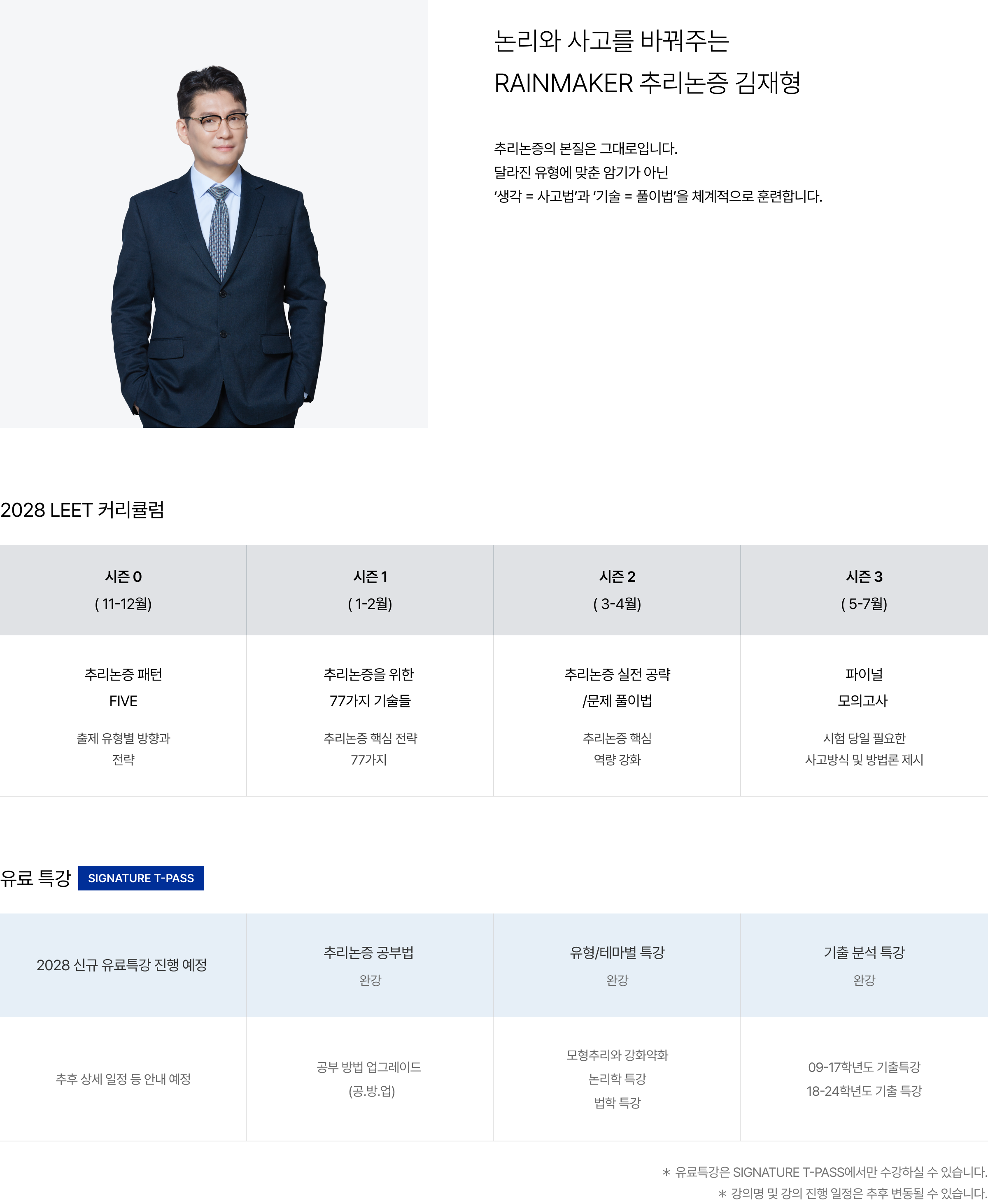 논리와 사고를 바꿔주는 RAINMAKER 추리논증 김재형